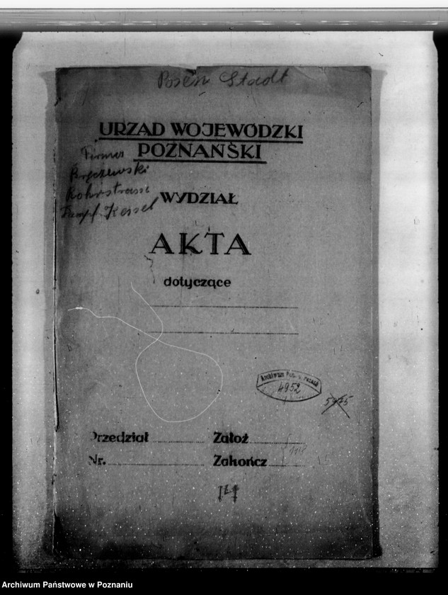 image.from.unit.number "Fabryka marmelady L. Bręczewskiego Poznań - Komandoria nr woj. porz. 1321"