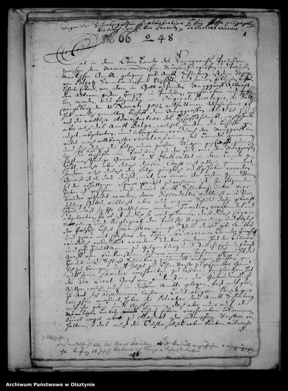 image.from.unit.number "Denkschrift, dass das Amt Schönberg als Kaduk anzusehen und einzuziehen ist"