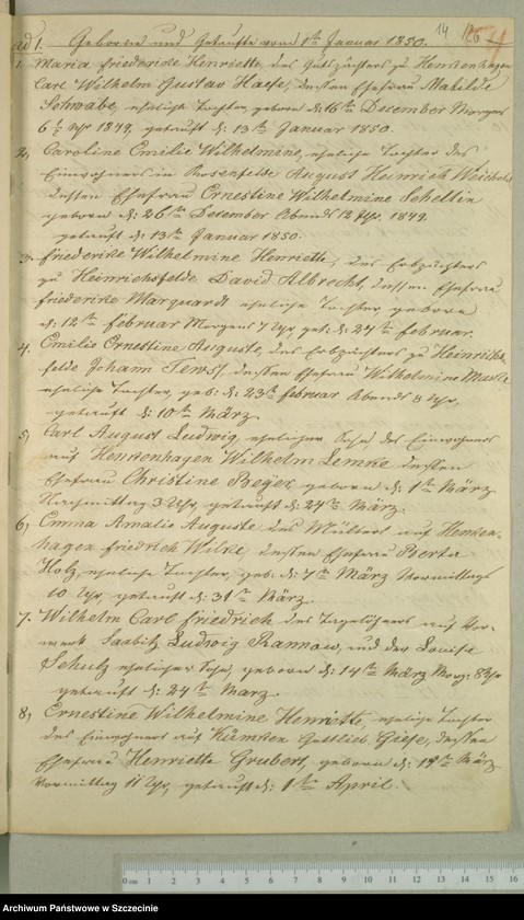 image.from.unit.number "Die Duplicate des Kirchenbuchs von Claushagen [Przytoń], Gerdshagen [Gardno], Rosenfelde [Brzeźniak] und Bernsdorff [Zdrojewo]"