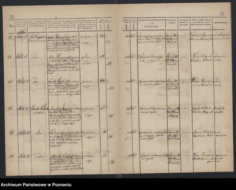 Obraz 9 z jednostki "Księga małżeństw"