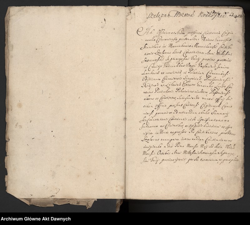 image.from.unit.number "Rejestry szelężnego i podymnego różnych województw."