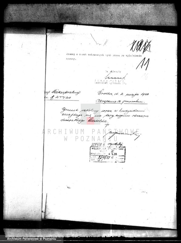 Obraz 20 z jednostki "Szkoła katolicka w Podstolicach /przyjęcie nieruchomości szkolnych na własność obszaru dworskiego/"