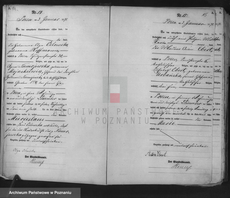 Obraz 9 z jednostki "Księga urodzeń t. I"