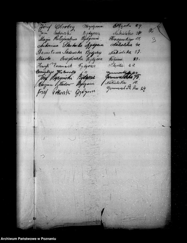 Obraz 7 z jednostki "/Towarzystwo Gimnastyczne Sokół V Bydgoszcz- rejestracja/"