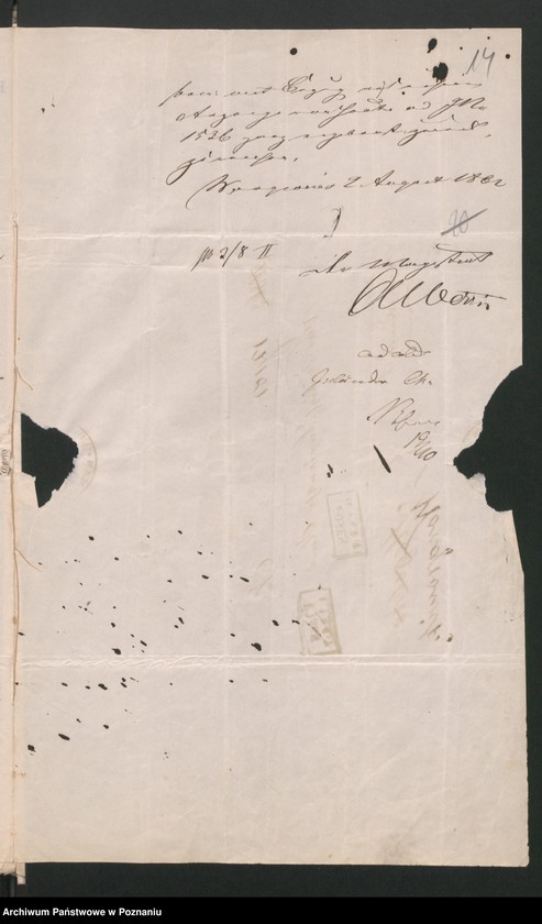 Obraz 18 z jednostki "A. betr. die Familie von Chełmicki"