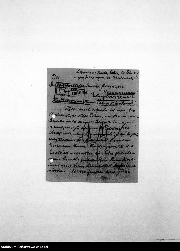 Obraz 15 z jednostki "[Podania o pracę i zasiłek pieniężny]"