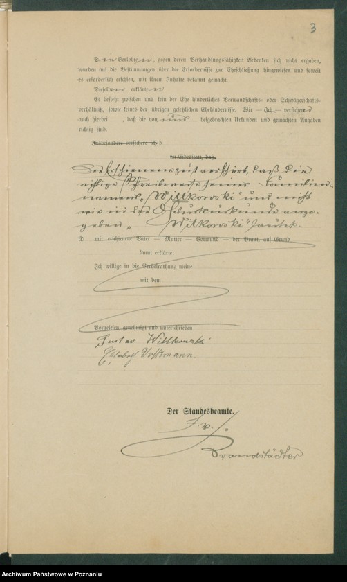 Obraz 5 z jednostki "[Dokumenty dostarczone przez narzeczonych do zawarcia związku małżeńskiego za 1902 rok. Tom III]"