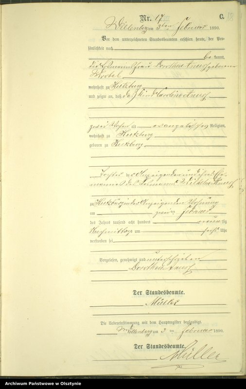 image.from.unit.number "Sterbe-Neben-Register Nr 1 - 228"