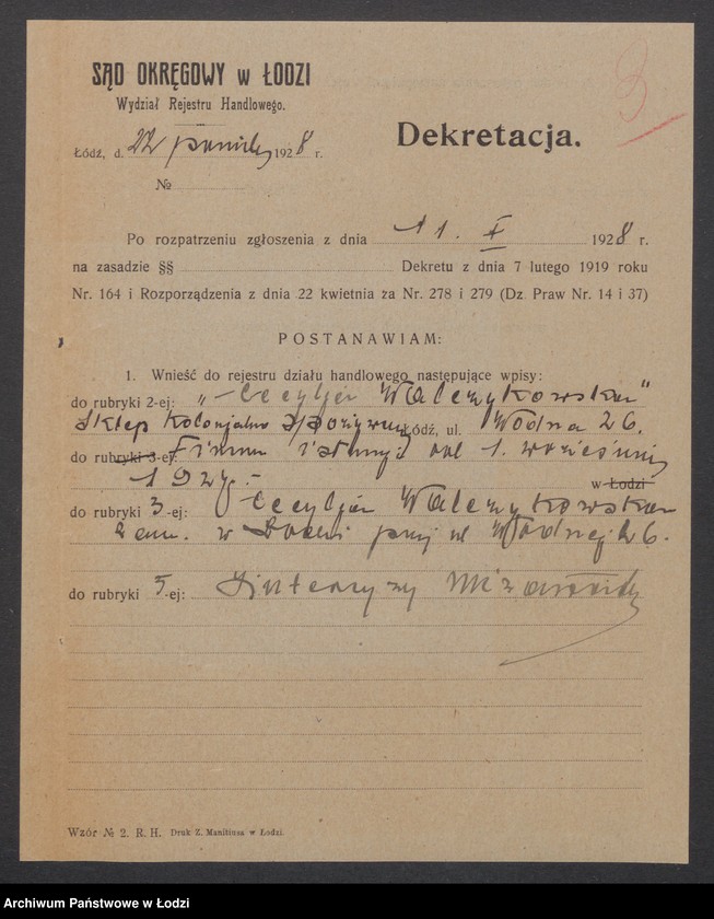 Obraz 5 z jednostki "Cecylia Walczykowska - sklep kolonialno- spożywczy"