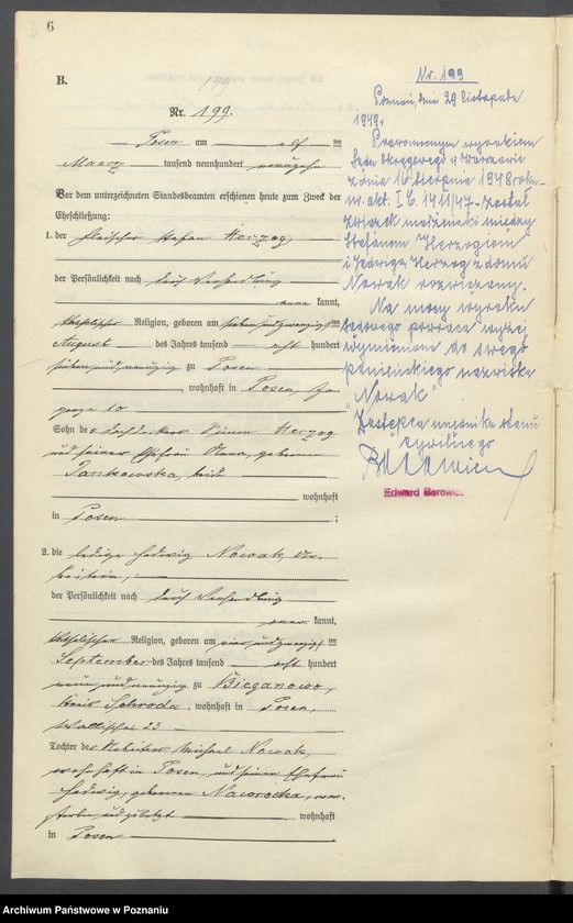 image.from.unit.number "Księga miejscowa małżeństw tom II [Rejestr główny małżeństw]"