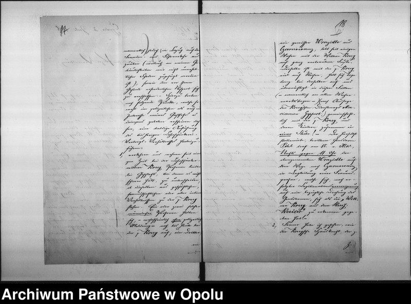Obraz 17 z jednostki "Acta des Magistrats zu Oppeln betreffend die Gastwirthschaft No 5 Karlsplatz"