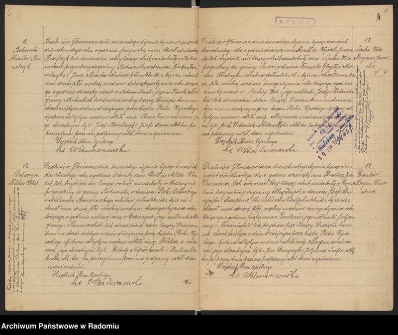 image.from.unit.number "Urząd Stanu Cywilnego w Głowaczowie Akta urodzeń, małżeństw, zgonów 1919 rok"