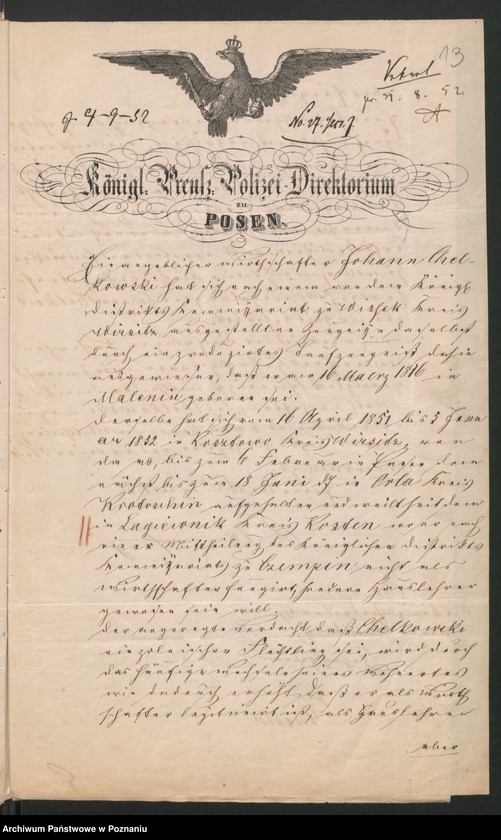 Obraz 18 z jednostki "A. betr. Johann Chełkowski Wirtschaftsbeamte /Julian Chełkowski/"