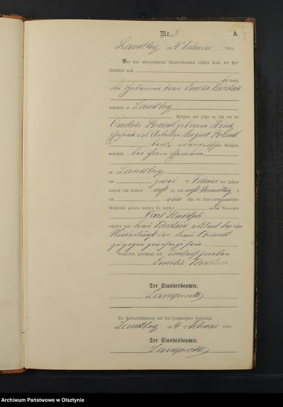 image.from.unit.number "Geburts-Neben-Register Nr 1 - 88"