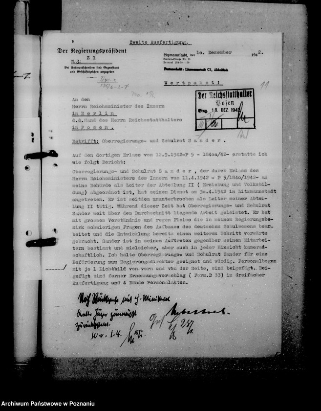 Obraz 16 z jednostki "Ernennung der Beamten"