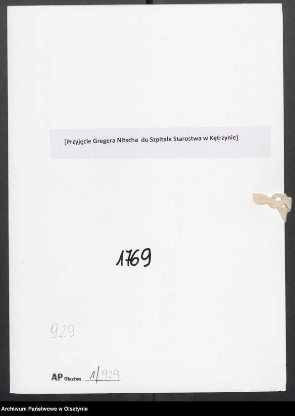 image.from.unit.number "[Przyjęcie Gregera Nitscha do Szpitala Starostwa w Kętrzynie]"