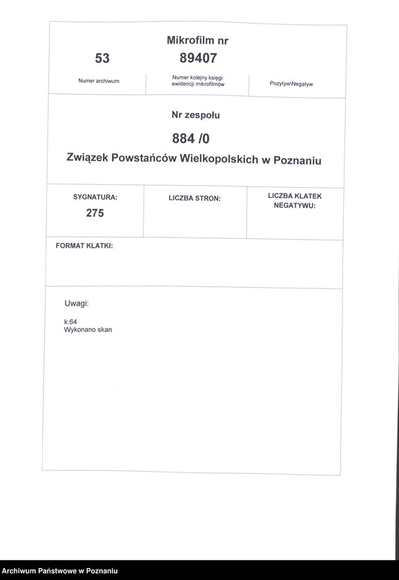 Obraz 2 z jednostki "Międzychód - akta koła."