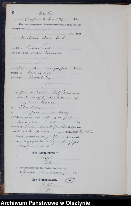 image.from.unit.number "Sterbe-Neben-Register Nr 1 - 76"