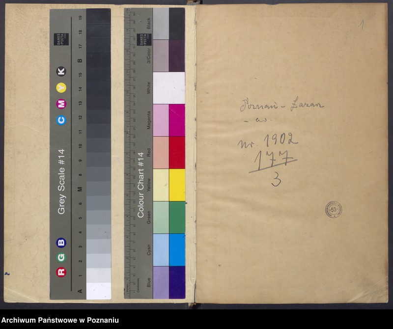 Obraz 3 z jednostki "Verzeichnis der Getauften"