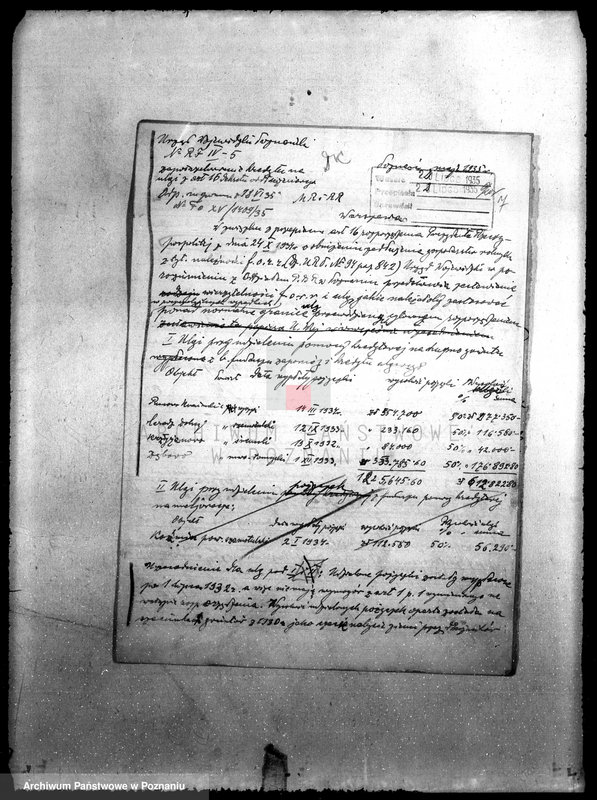 Obraz 11 z jednostki "Korespondencja (w sprawie zadłużenia gospodarstw rolnych z tytułu należności Funduszu Obrotowego Reformy Rolnej) z Państwowym Bankiem Rolnym"