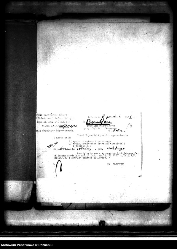 image.from.unit.number "Przewłaszczenie parcel z majątku Drzewce-Nowiny powiatu kaliskiego /parcelacja majątku/"