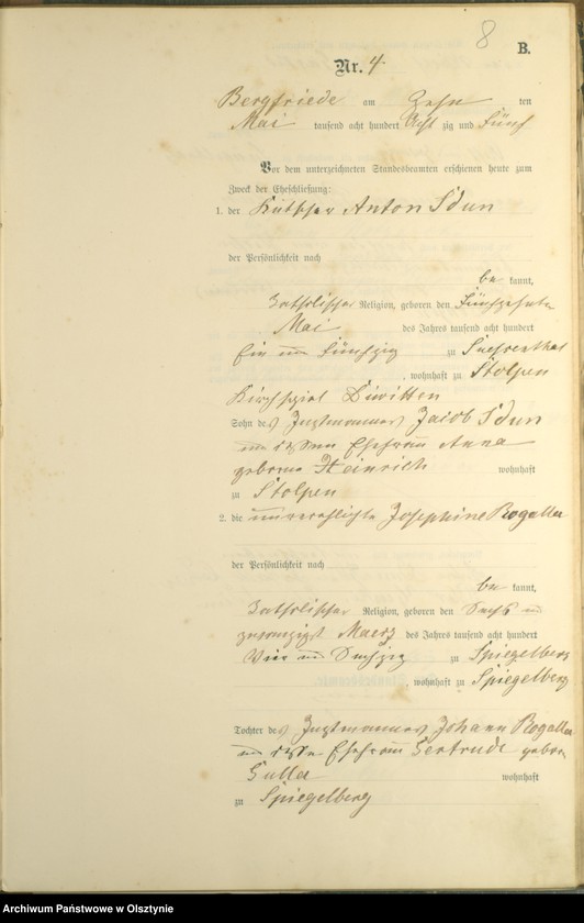 image.from.unit.number "Heiraths-haupt-Register Nr 1 - 21 i 23"