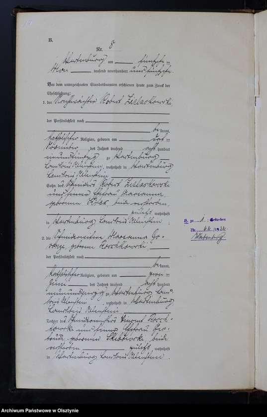 image.from.unit.number "Heirats-Haupt-Register Nr 1 - 16, 1-20"