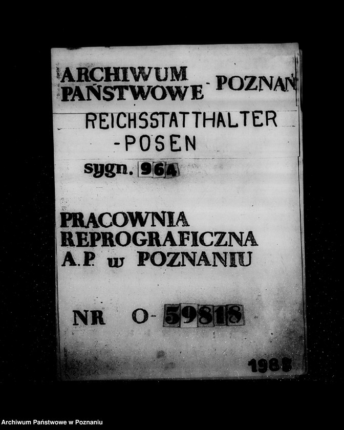 Obraz 1 z jednostki "Podania o odznaczenia dla urzędników z terenu działalności rejencji łódzkiej"