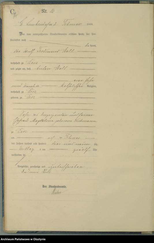 image.from.unit.number "Sterbe-Haupt-Register Nr 1 - 68 i 1 - 49"