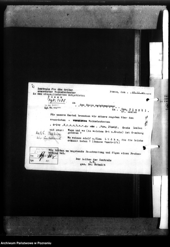 Obraz 6 z jednostki "Arthur Kronberger aus Piaski, Kreis Leslau (Włocławek)"