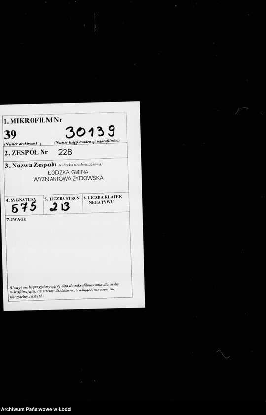 Obraz 2 z jednostki "Rejestr poborczy"