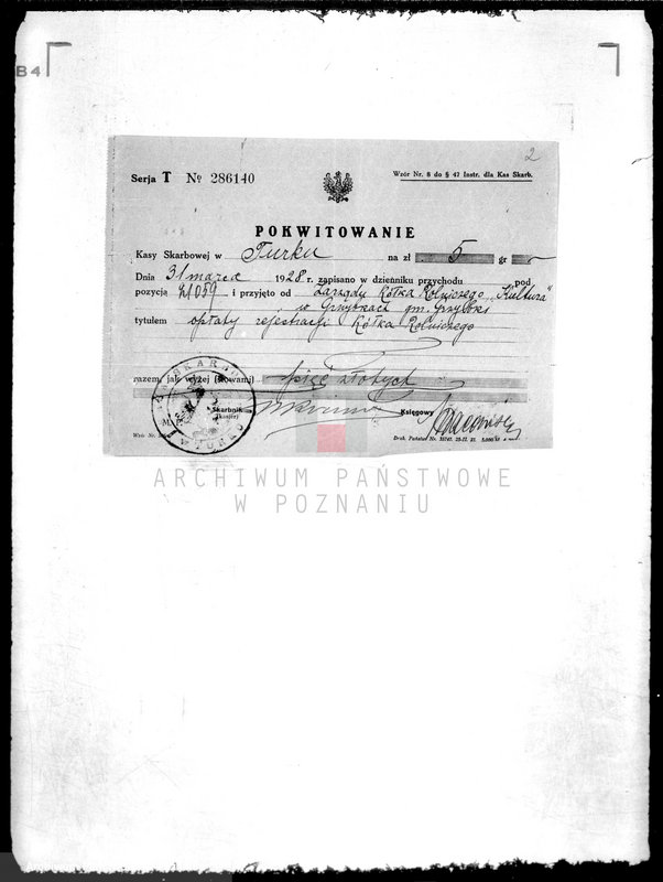 Obraz 6 z jednostki "Kółko Rolnicze ,,Kultura" we wsi Grzybki powiat turecki"