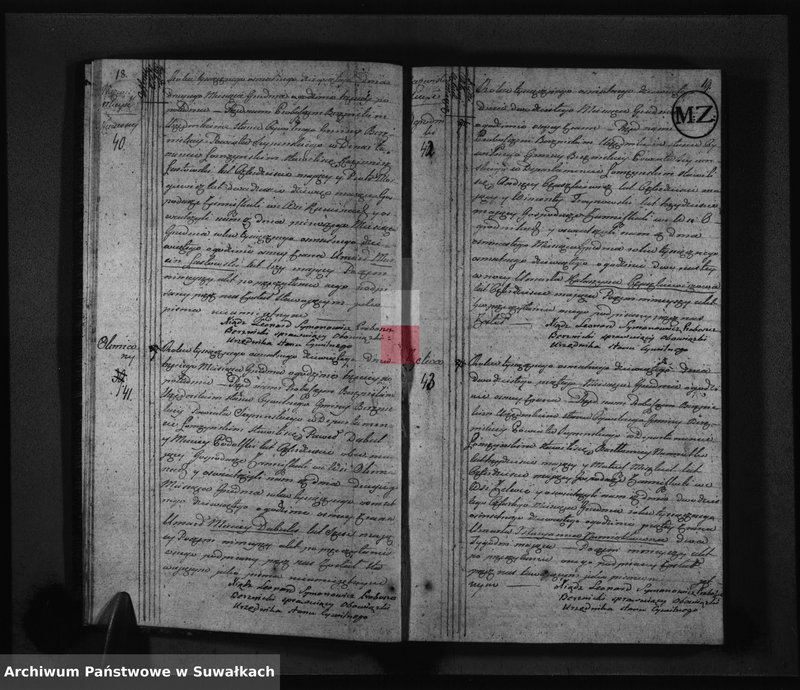 image.from.unit.number "Akta Zeszłych w Gminiej Berznickiey od 10 Maja 1809 R-u"