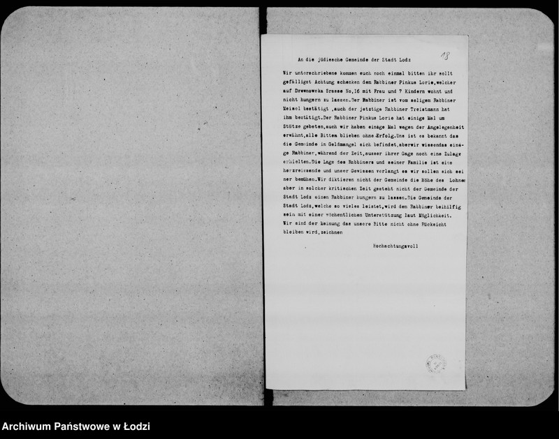 Obraz 18 z jednostki "Rabinat"