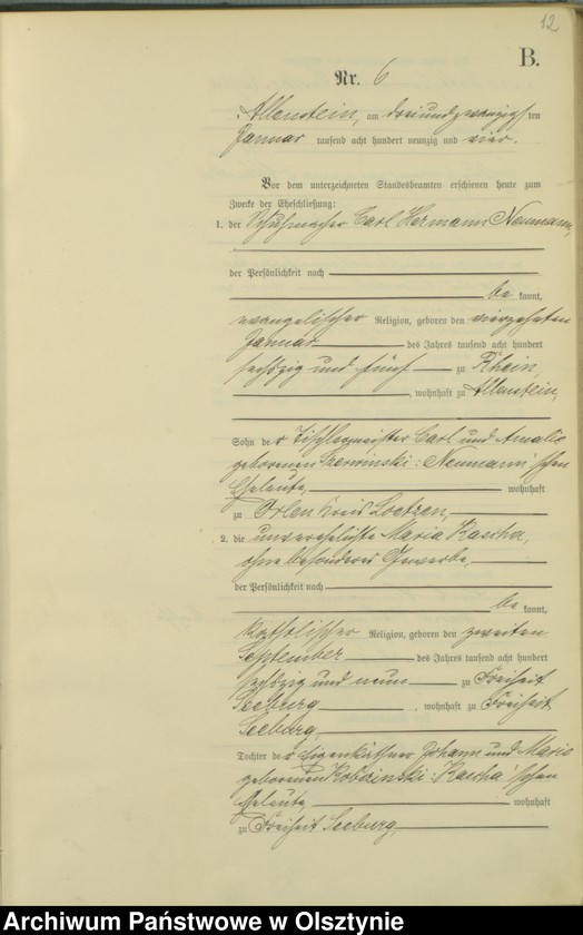 image.from.unit.number "Heiraths-Haupt-Register Nr 1 - 115"