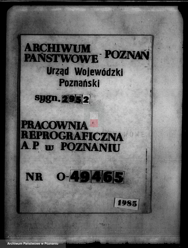 Obraz 1 z jednostki "Tymczasowy rejestr pomiarowy majątku Falmierowo powiatu wyrzyskiego"
