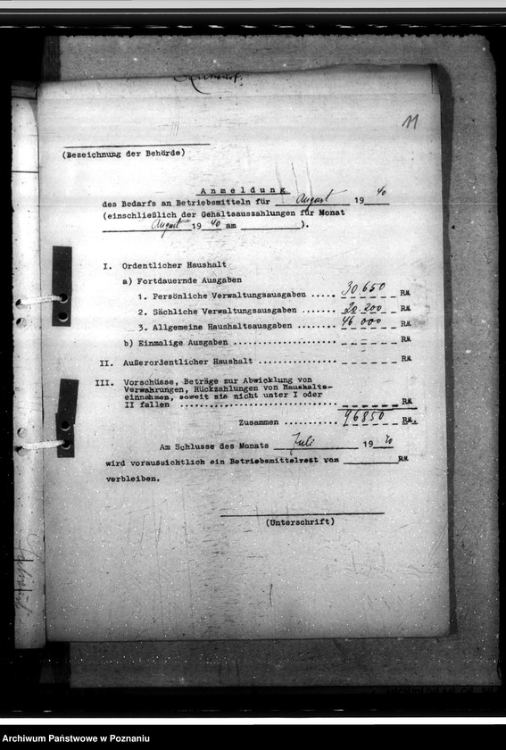 Obraz 15 z jednostki "Bedarf an Betriebsmitteln"