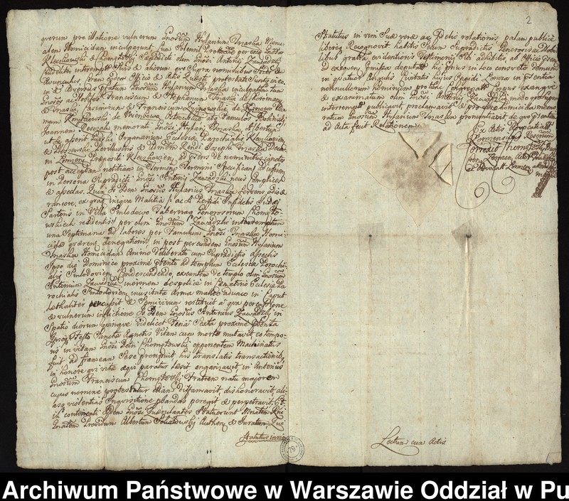 image.from.unit.number "Ekstrakt z ks. wójtowskich łomżyńskich prezentacji zwłok w 1735 r. Antoniego Zawadzkiego wraz z protestacją krewnych zabitego przeciw Hilaremu Trzasce oskarżanemu o popełnienie tego zabójstwa"