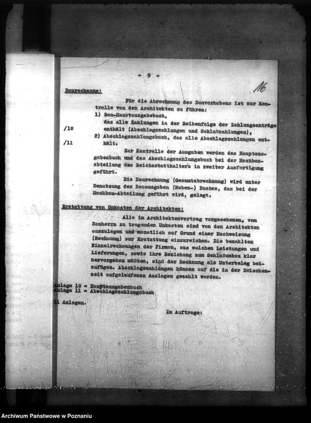 Obraz 20 z jednostki "Verschiedene Berichte über Bauvorhaben"