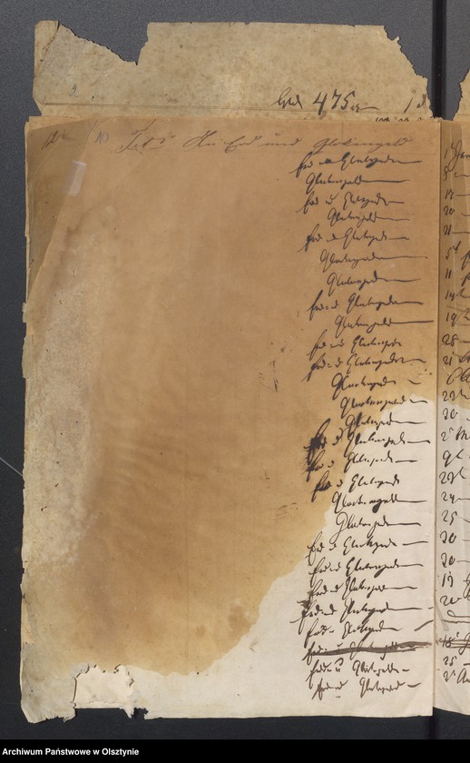 image.from.unit.number "Manual der Kirchen Kasse zu Milken"