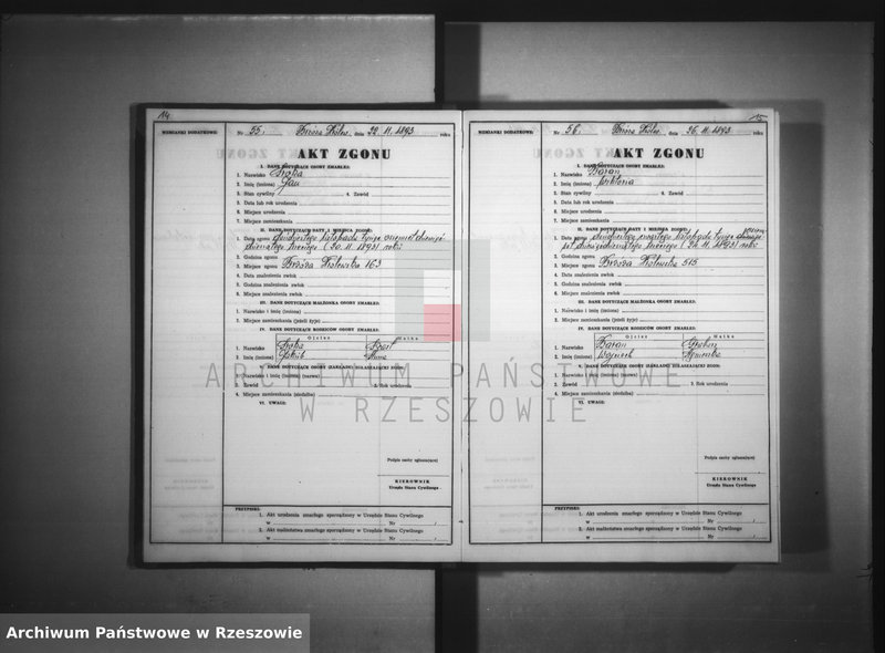 image.from.unit.number "Księga zgonów - Brzóza Królewska"