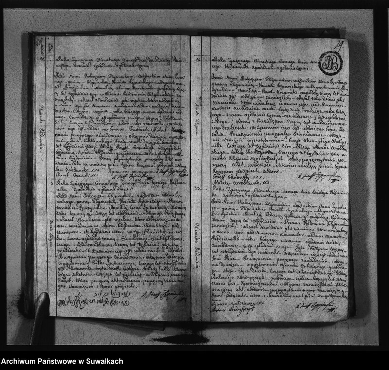 image.from.unit.number "Księgi Aktów Stanu Cywilnego Urodzonych Gminy i Parafij Filipowskiey Powiatu Seynenskiego Departamentu Łomżyńskiego od dnia pierwszego Maja Roku Tysięcznego Osiemsetnego Osmego do ostatniego dnia kwietnia Roku Tysięcznego osiemsetnego dziewiątego."