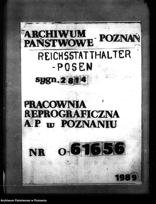 Obraz 1 z jednostki "Koszty i dochody związane ze złupionymi towarami w Warszawie"
