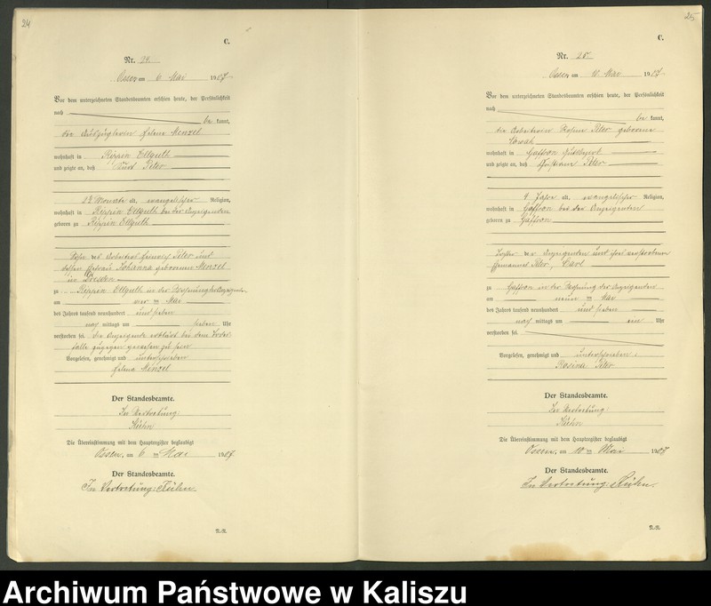 Obraz 15 z jednostki "[Księga zgonów]"