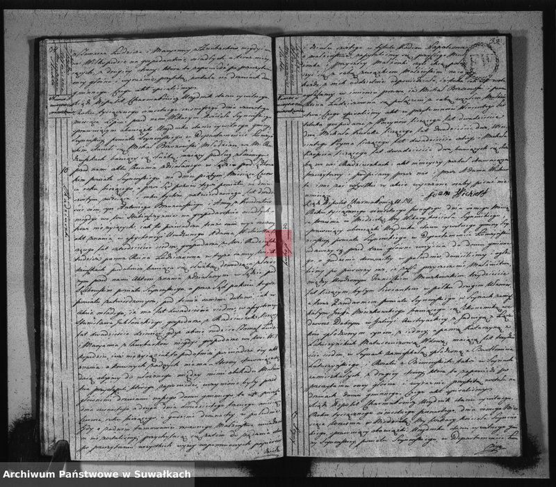 image.from.unit.number "Akta stanu cywilnego zaślubionych w gminie seyneńskiey od 1-go stycznia 1816 roku."