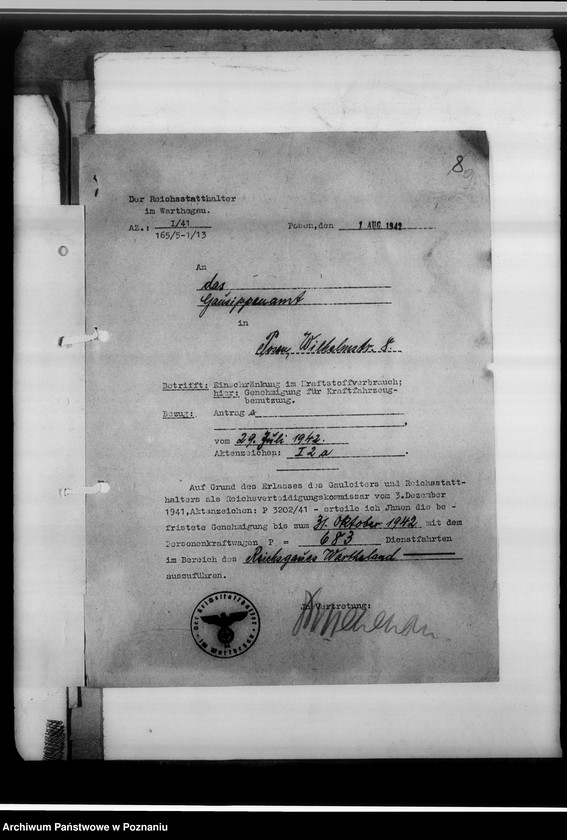 image.from.unit.number "[Wykazy duplikatów ksiąg kościelnych przejętych przez Gausippenamt w Poznaniu oraz spis ksiąg kościelnych otrzymanych przez Kreissippenamt w Czarnkowie]"