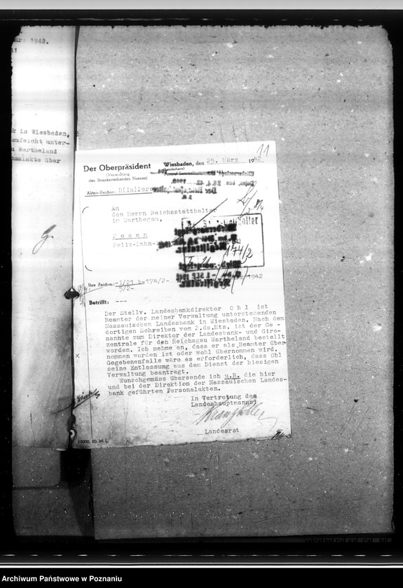 Obraz 15 z jednostki "Landesbank und Girozentrale Wartheland"