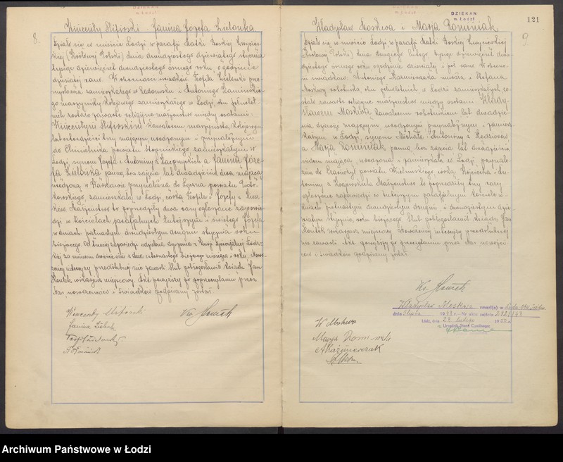 Obraz 7 z jednostki "Akta małżeństw"