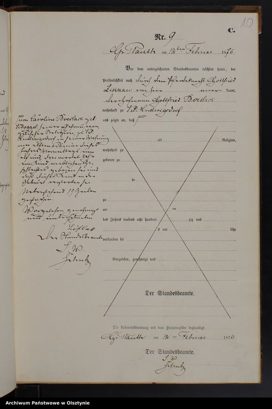 image.from.unit.number "Sterbe-Neben-Register Nr 1 - 45"