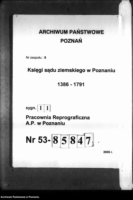 Obraz 1 z jednostki "Resignationes ,inscriptiones, relationes, decreta [protocollon]"